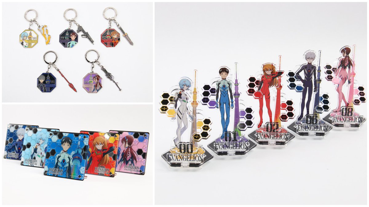 エヴァンゲリオン 東京スカイツリー コレクション缶バッジ マリ