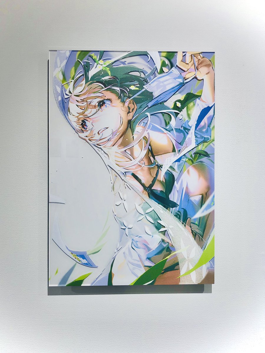 個展作品紹介】 「SEE YOU」 594x420mm 仕様：アクリルUV印刷