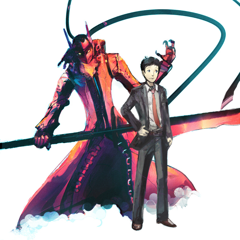 ペルソナ4より足立透＆マガツイザナギをお願いします!! #odaibako