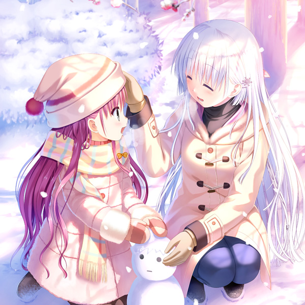 Keyセット劇場】 しろは「うみちゃん、上手にできたね」 うみ「これは