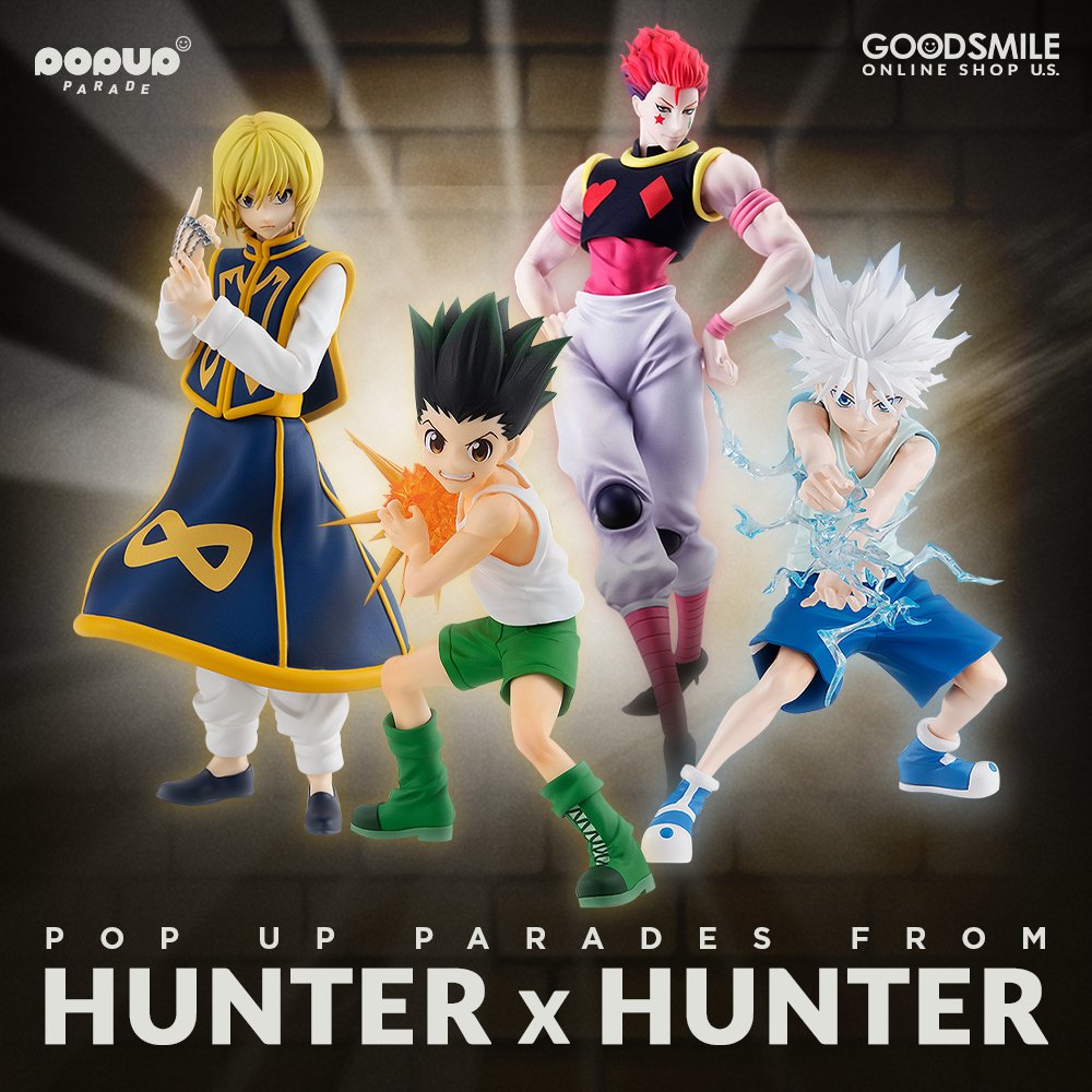 POP UP PARADE figures from HUNTER x HUNTER are still available for