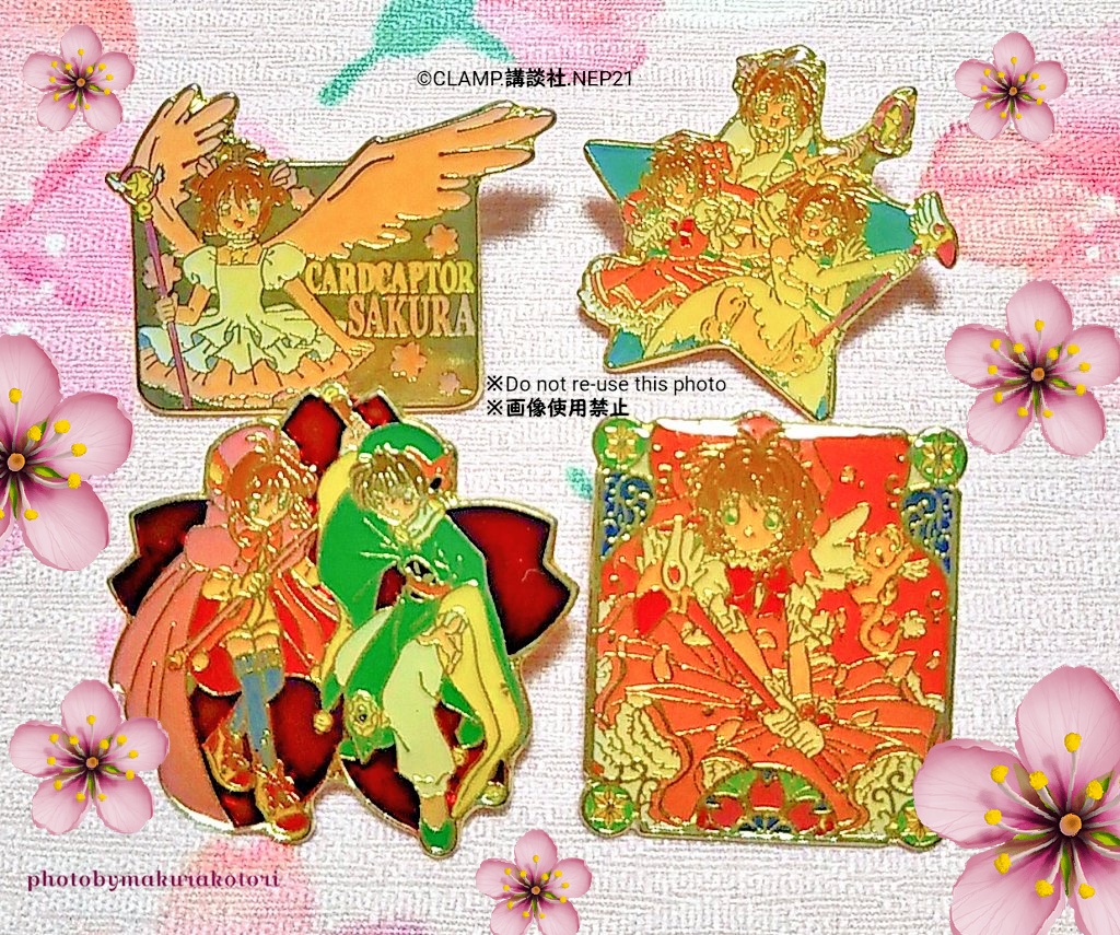 🌸さくらピンズ🌸キャラクターピンバッジ。第1弾から6弾まである(第2弾