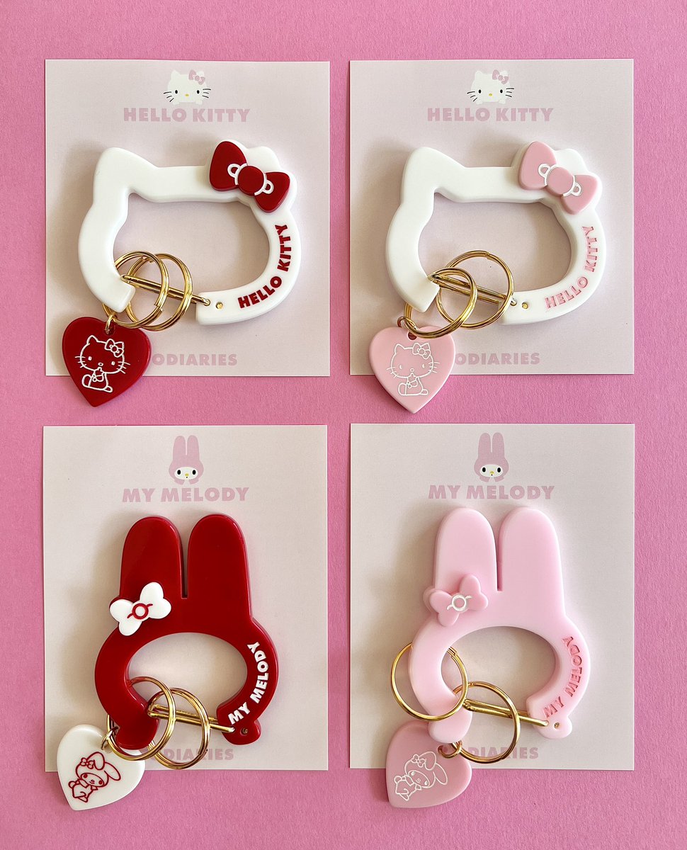 TODIARIES × FANCY SANRIO CHARACTERSコラボ商品のカラビナは、ぱん
