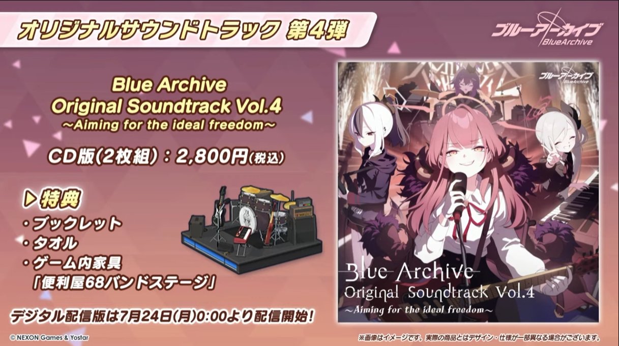 ブルーアーカイブ Original Soundtrack Vol.1～Vol.5 ブルーアーカイブ