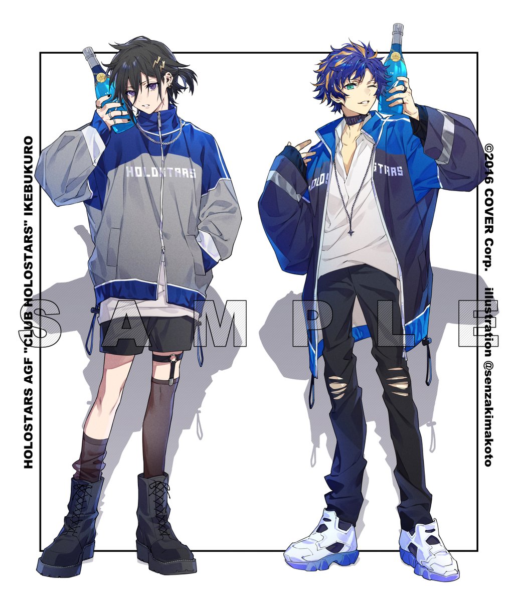 コミケ C107 先崎真琴 黄黒 刀剣乱舞 イラスト本 チェキ4種 コンプ