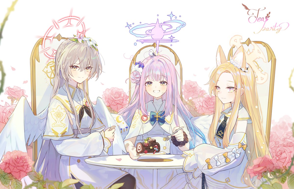 디테일 아쉬워서 추가한버전 #桐藤ナギサ #聖園ミカ #百合園セイア