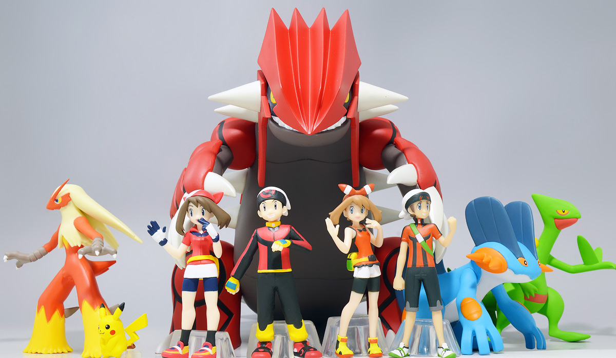 ポケモン スケールワールド グラードン カイオーガ レックウザ セット