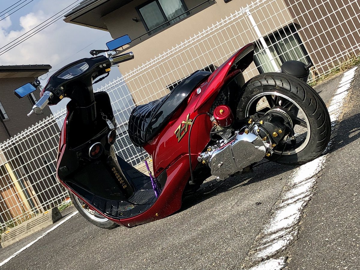 ライブディオZXが一応カタチになりましたので‼️ 今回もキャンディー