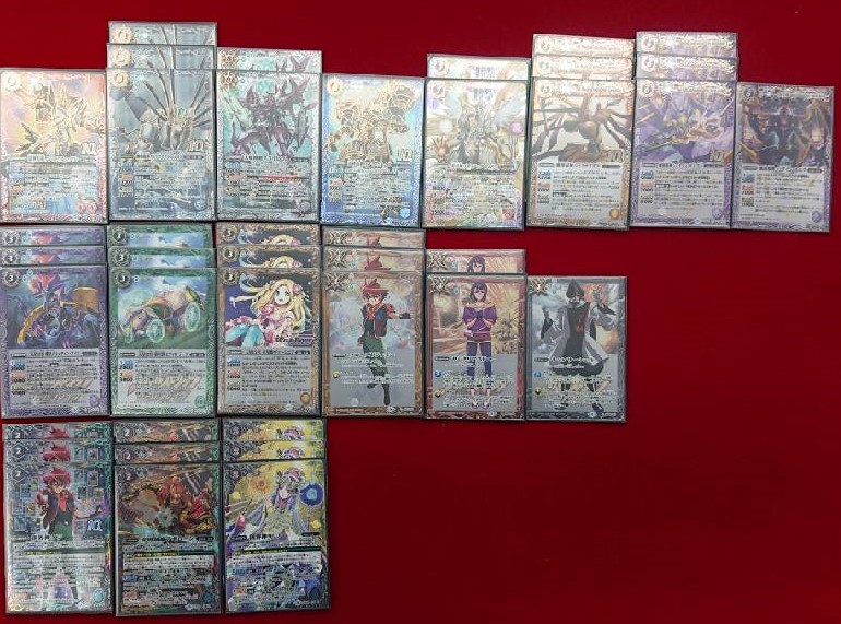 バトスピ旧光導10th光導デッキ2重スリーブ