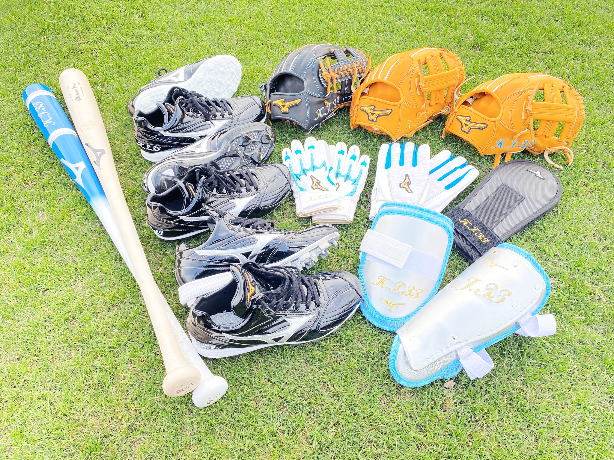 阪神タイガース ルーキーシーズン 糸原健斗選手 実使用バッティング