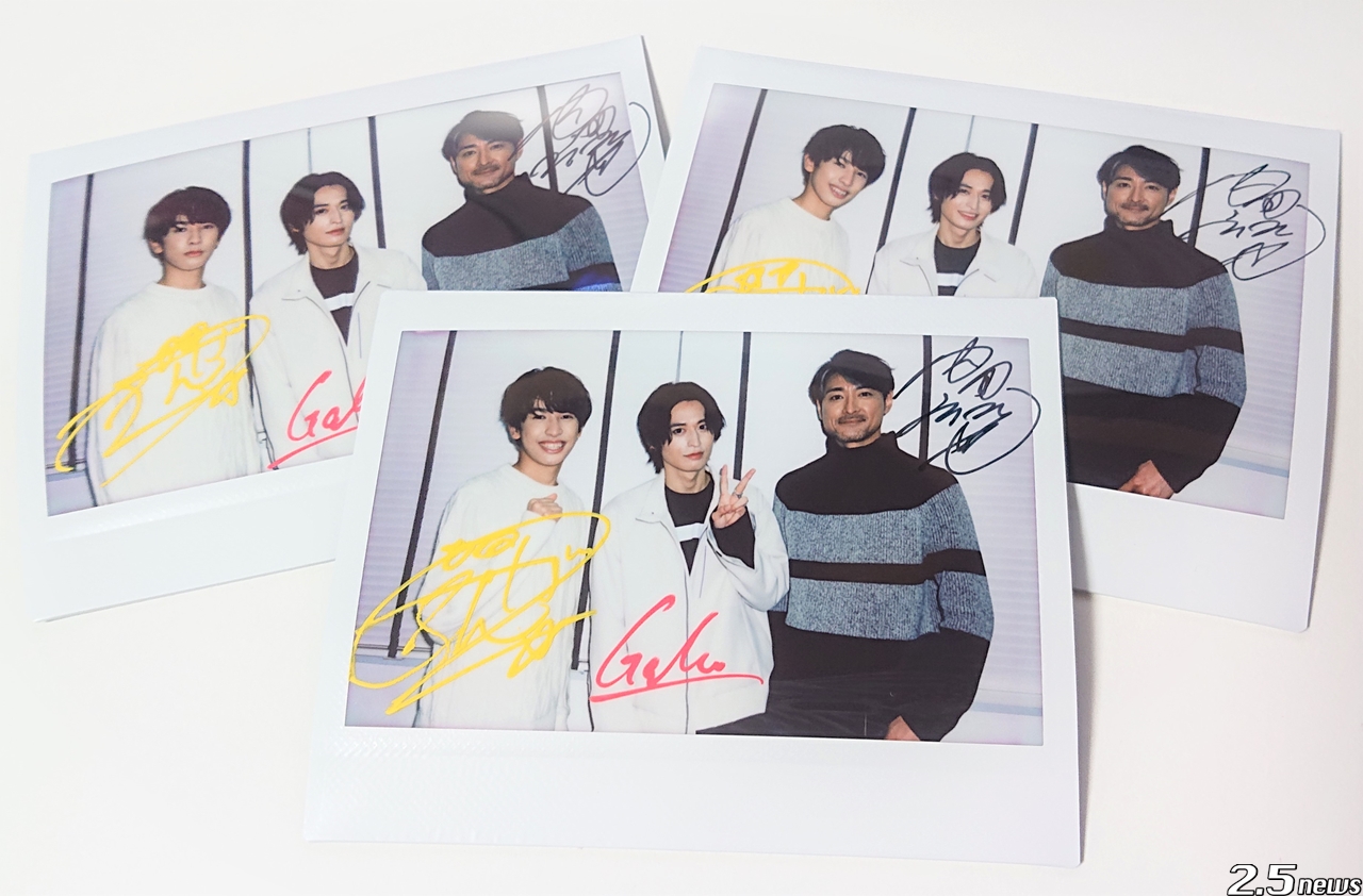 chii◎】カベポスター 浜田 直筆サイン入りチェキ4枚まとめ売り買い