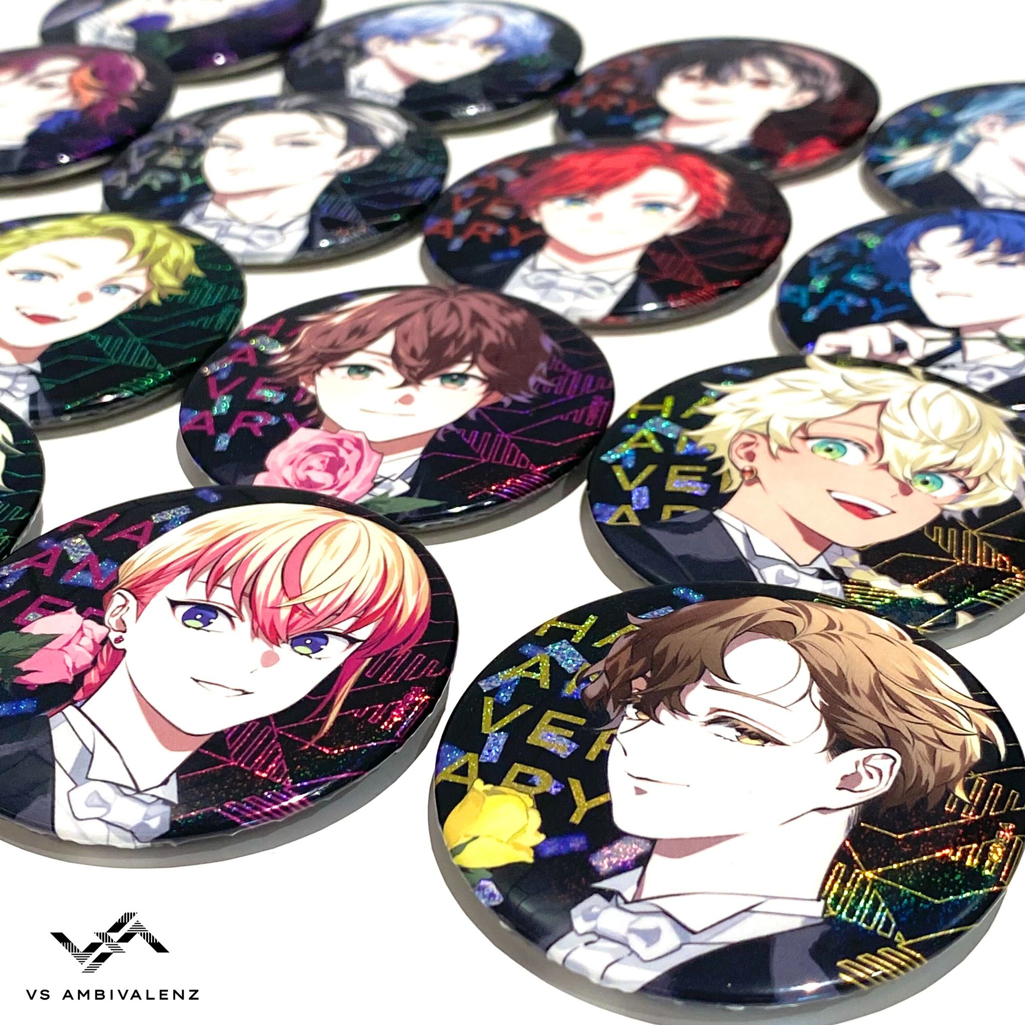 ビバレン サクヤ 缶バッチ まとめ売り VS AMBIVALENZ ビバレン さくや