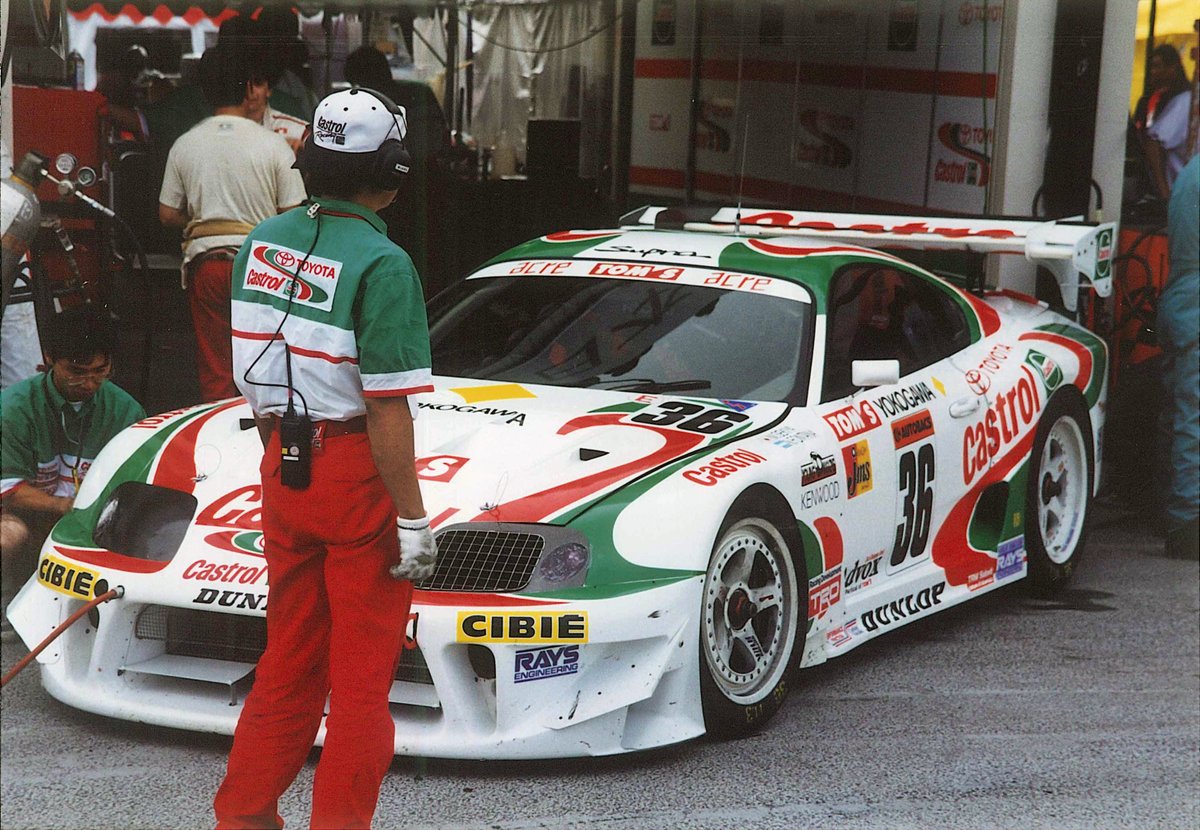 今日は3⃣6⃣の日／ 1998年 全日本GT選手権 TOYOTA Castrol TEAM TOM'S