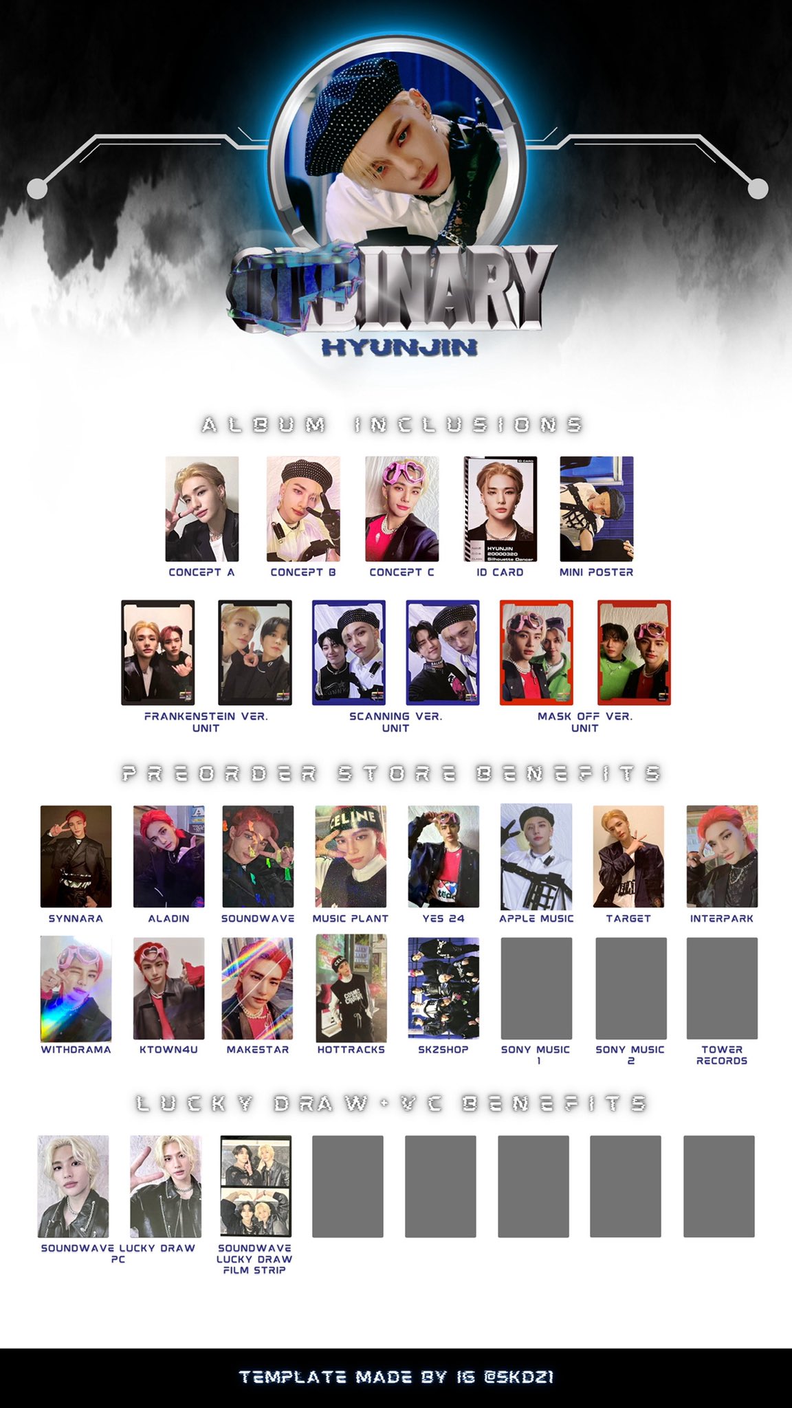 straykids oddinary ハン トレカ 店舗特典 まとめ売り