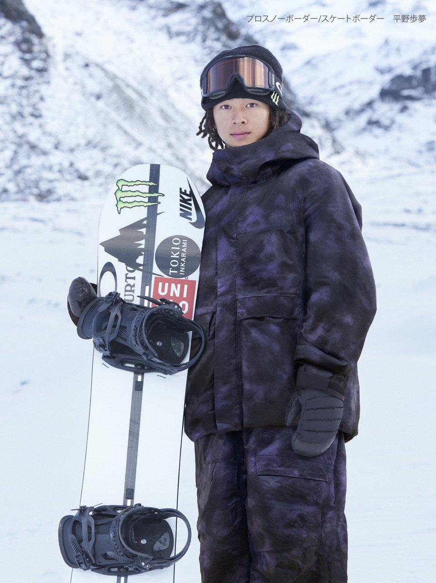 📣本日~予約販売スタート🆕 #平野歩夢 選手と開発した『ハイブリッド