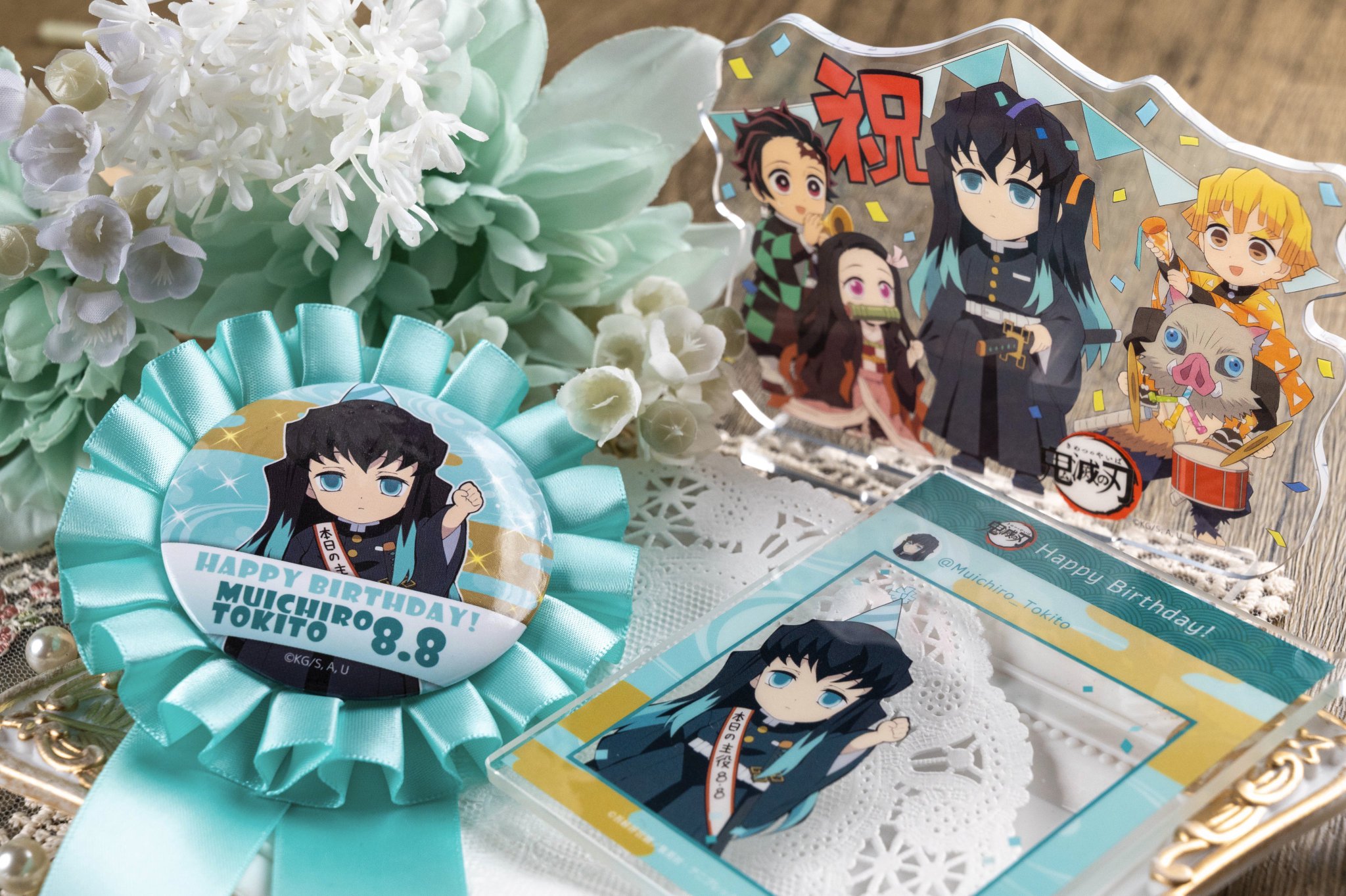 鬼滅の刃 dining ヒロマ 時透無一郎 クリスマス スタンディPOP 鬼滅の