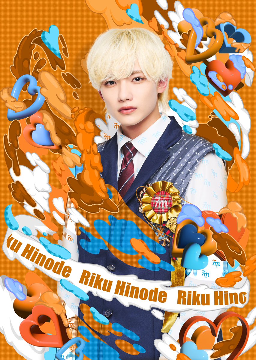 7m!n School project 2022】 💌 NEW VISUAL 日之出 莉玖《 Hinode Riku