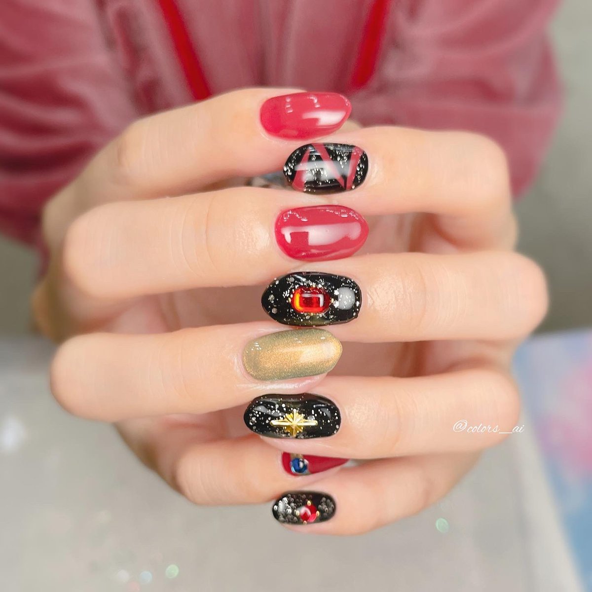 にじさんじ「お客様オーダー、にじさんじ葛葉、かなえ痛ネイル。こちらはお