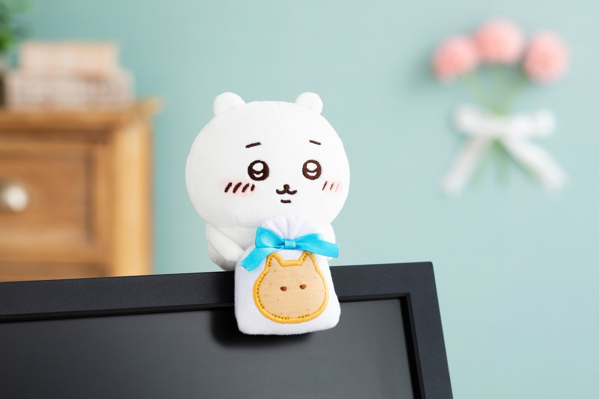 10月6日 新発売／ 『デスクトップから見守る ひっかけぬいぐるみ