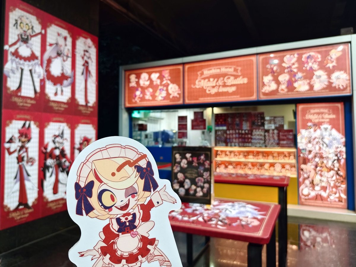 Hazbin Hotel × アニメイトカフェ台北西門店】 いよいよ明日よりコラボ