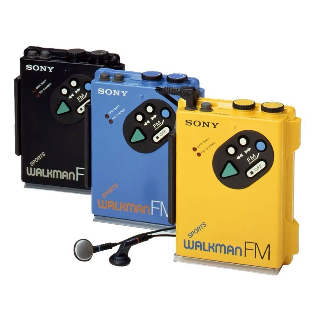 In 1983, Sony launched the WM-F5, the first Sports Walkman encased