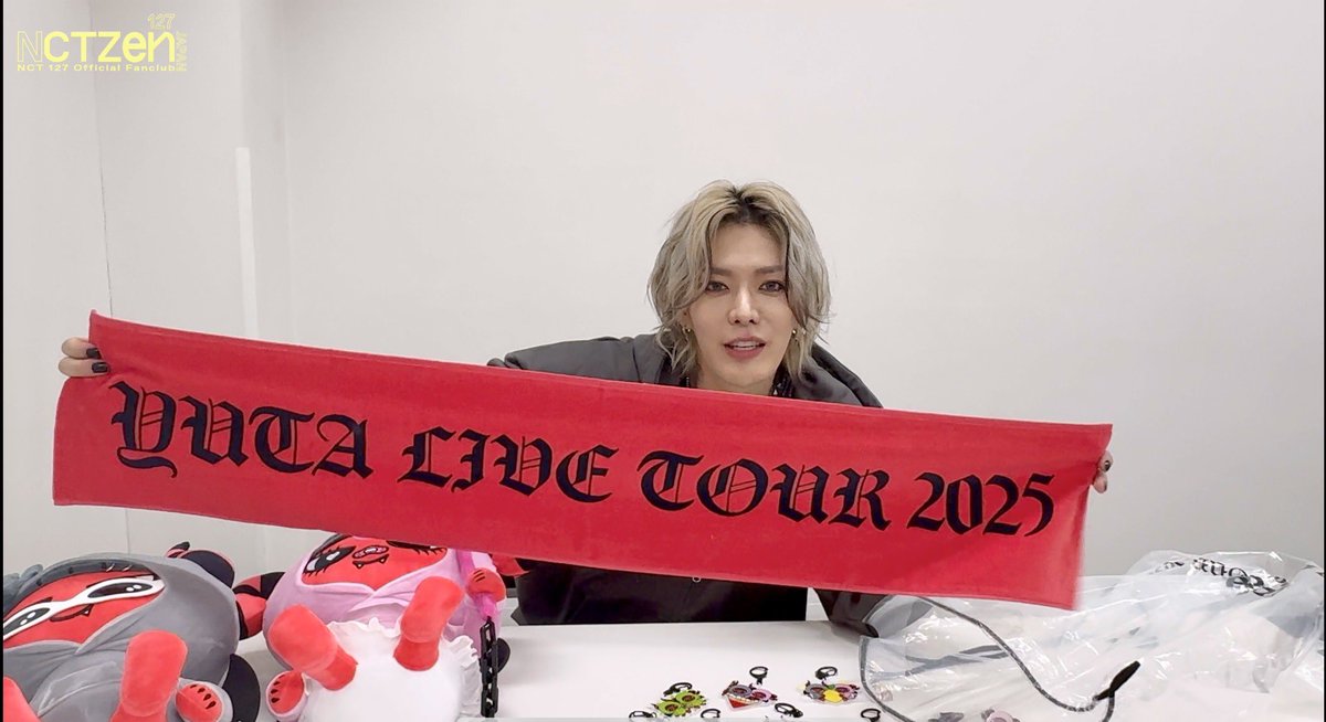 NCTzen 127-JAPAN NEWS＞ 『YUTA LIVE TOUR 2025 -PERSONA-』グッズ