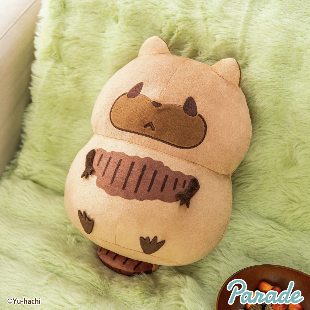 嗚呼、たぬきはもうだめです のBIGぬいぐるみが ナムコ限定でプライズ