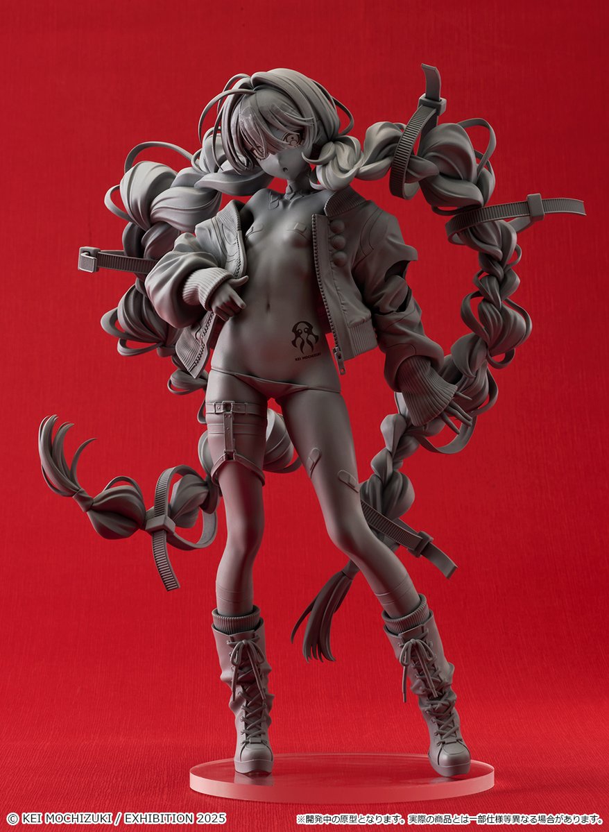 ◤スケールフィギュア化決定◢ 三つ編みちゃん