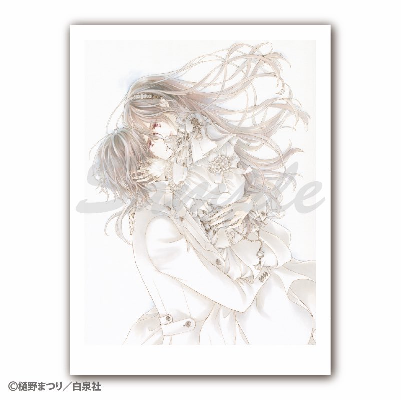 ヴァンパイア騎士原画展 限定 直筆「原稿下絵」 ヴァンパイア騎士原画