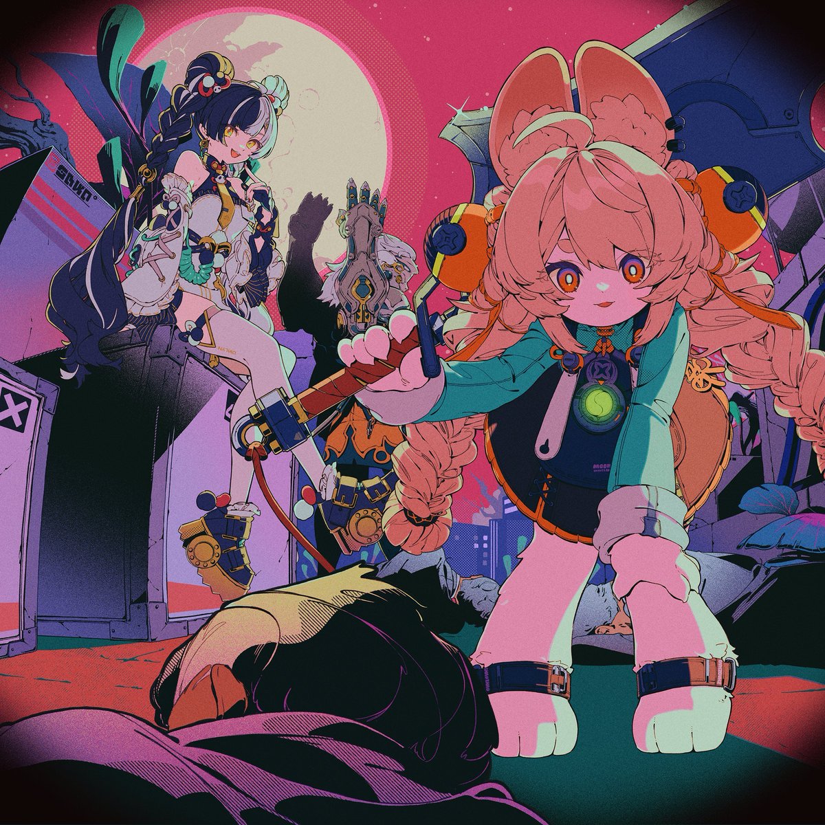 NEW ZHAO & DIALYN ART Artist: @keisin #ZenlessZoneZero #ゼンゼロ #ZZZ