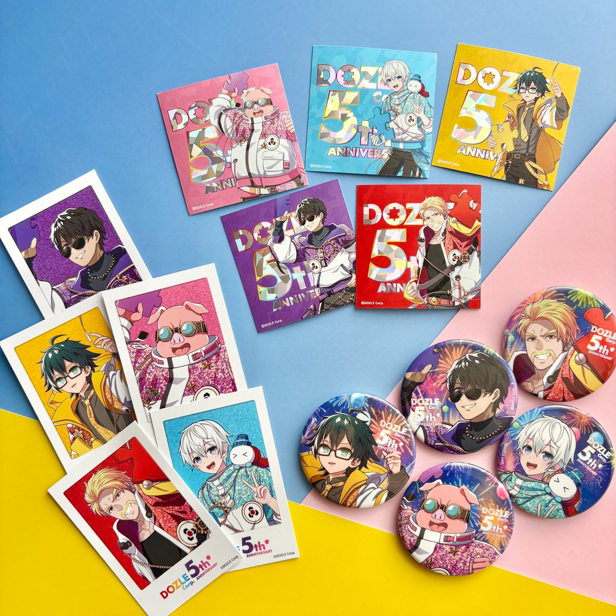 ドズル社5周年フェス 販売グッズの詳細を公開！！ ＼ 5周年記念の