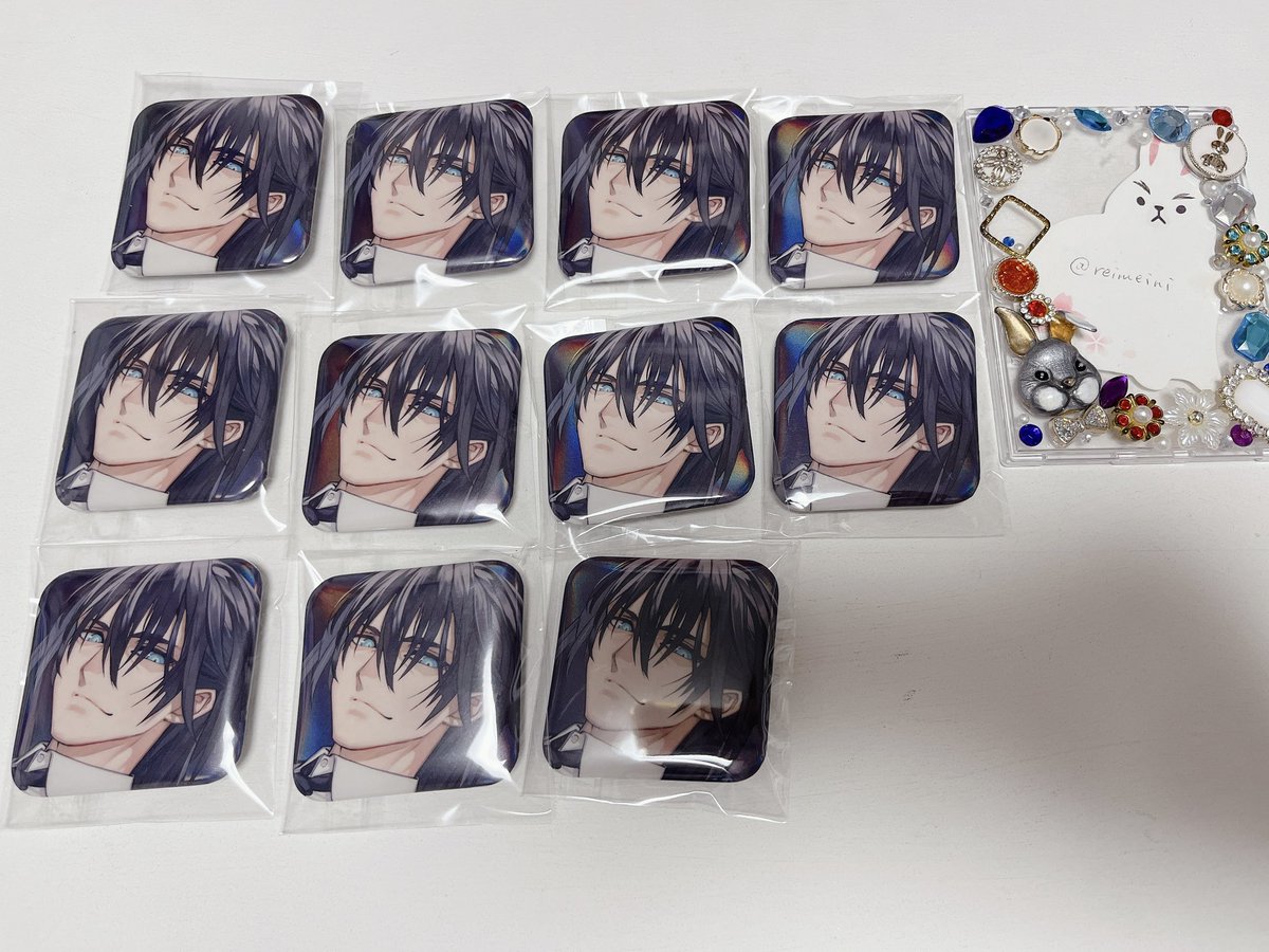 刀剣乱舞 大本丸博 雲生 スクエア缶バッジ 祝装 ニ*️様 刀剣乱舞 大