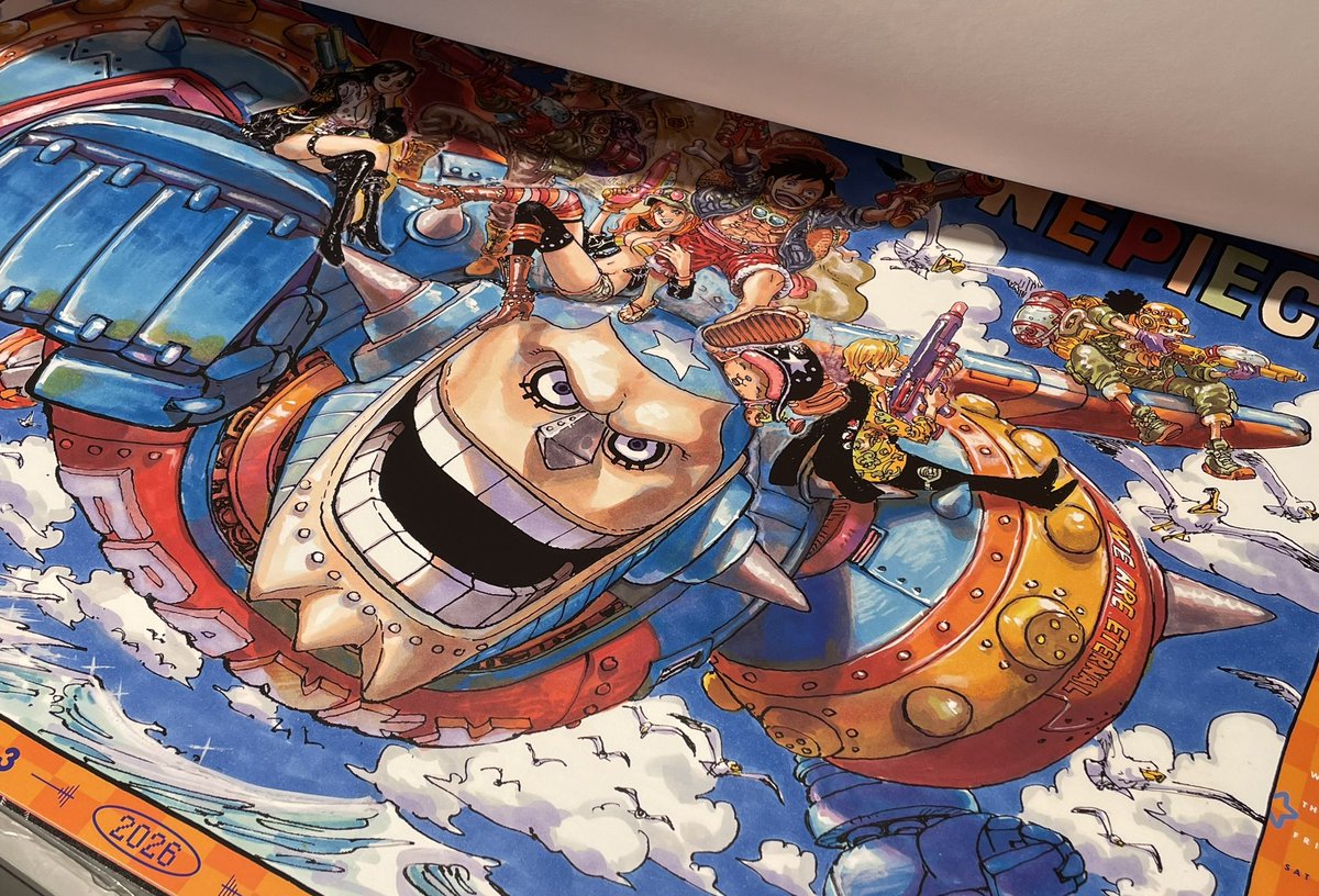 新商品】原画商品 『ONE PIECE』コミックカレンダー(大判)2026 3,960円