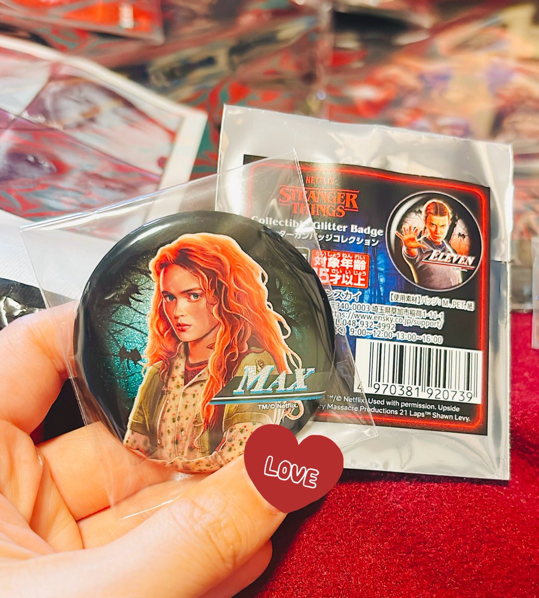 ストレンジャーシングス 東京コミコン2022 缶バッジ 6個セット