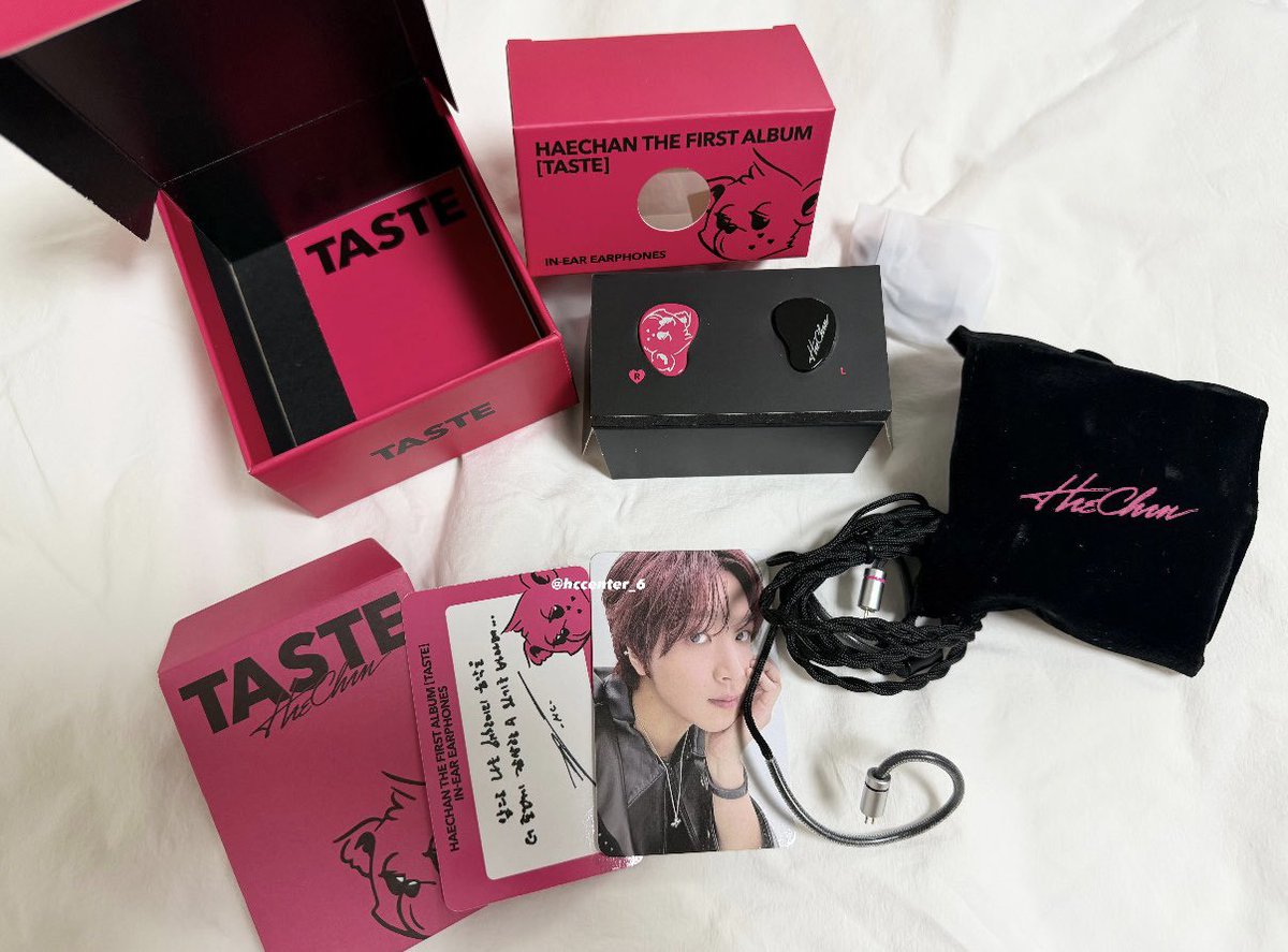 TASTE MD IN-EAR EARPHONES PREVIEW 🩷 #해찬 #HAECHAN #HAECHAN_TASTE