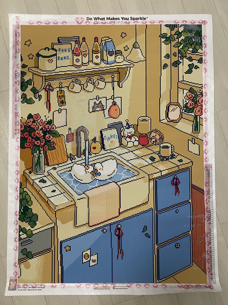 ダイヤモンドアートクラブ DAC Plant Delivery植物の配達 キット Plant