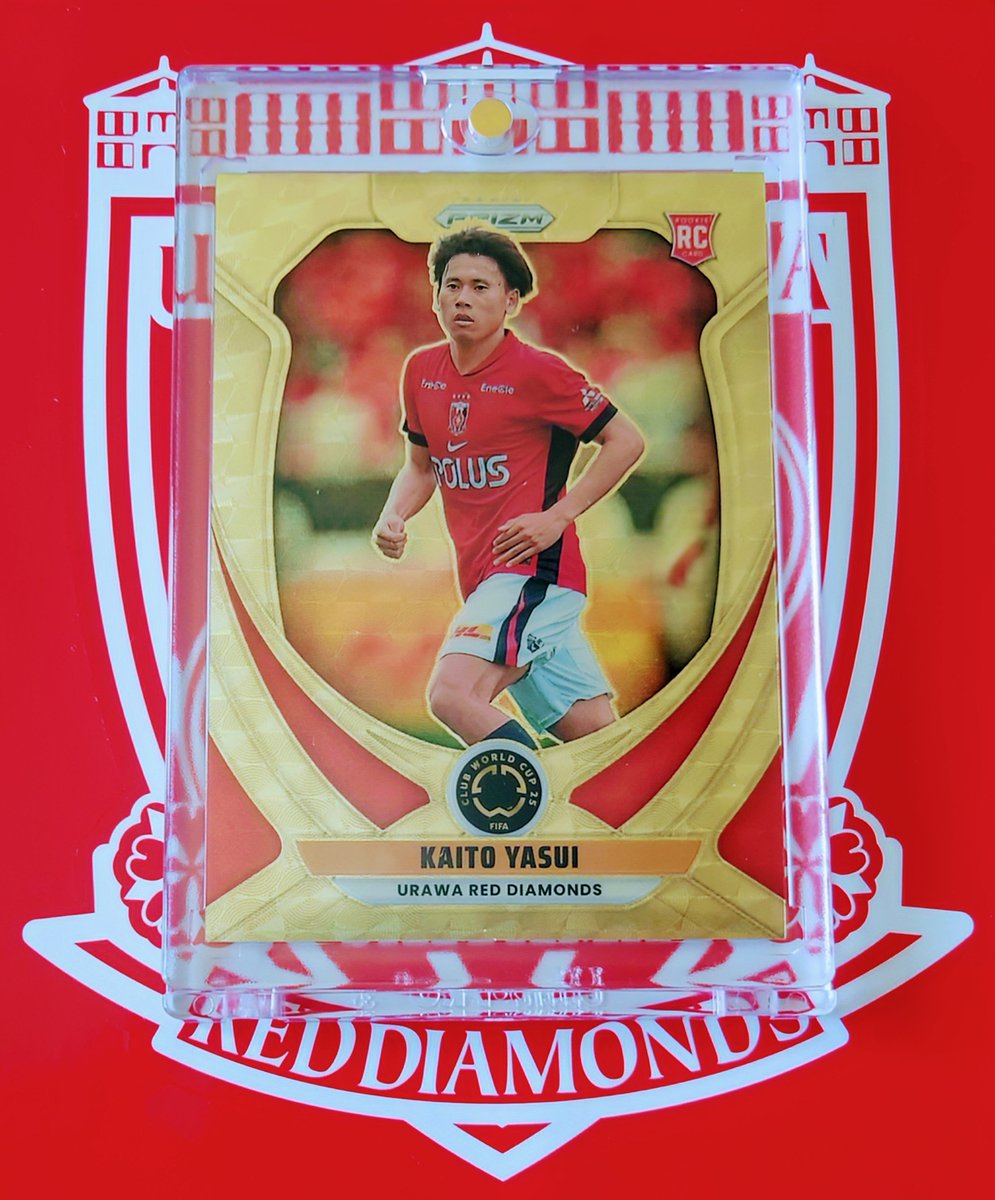 2025 Panini Prizm Club World Cup Kaito Yasui Gold Vinyl 1/1✨ 25