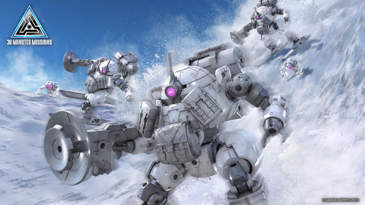 機体紹介＆イラスト公開！】 bEXM-6 ラウンドノヴァⅡは 各惑星の冬期