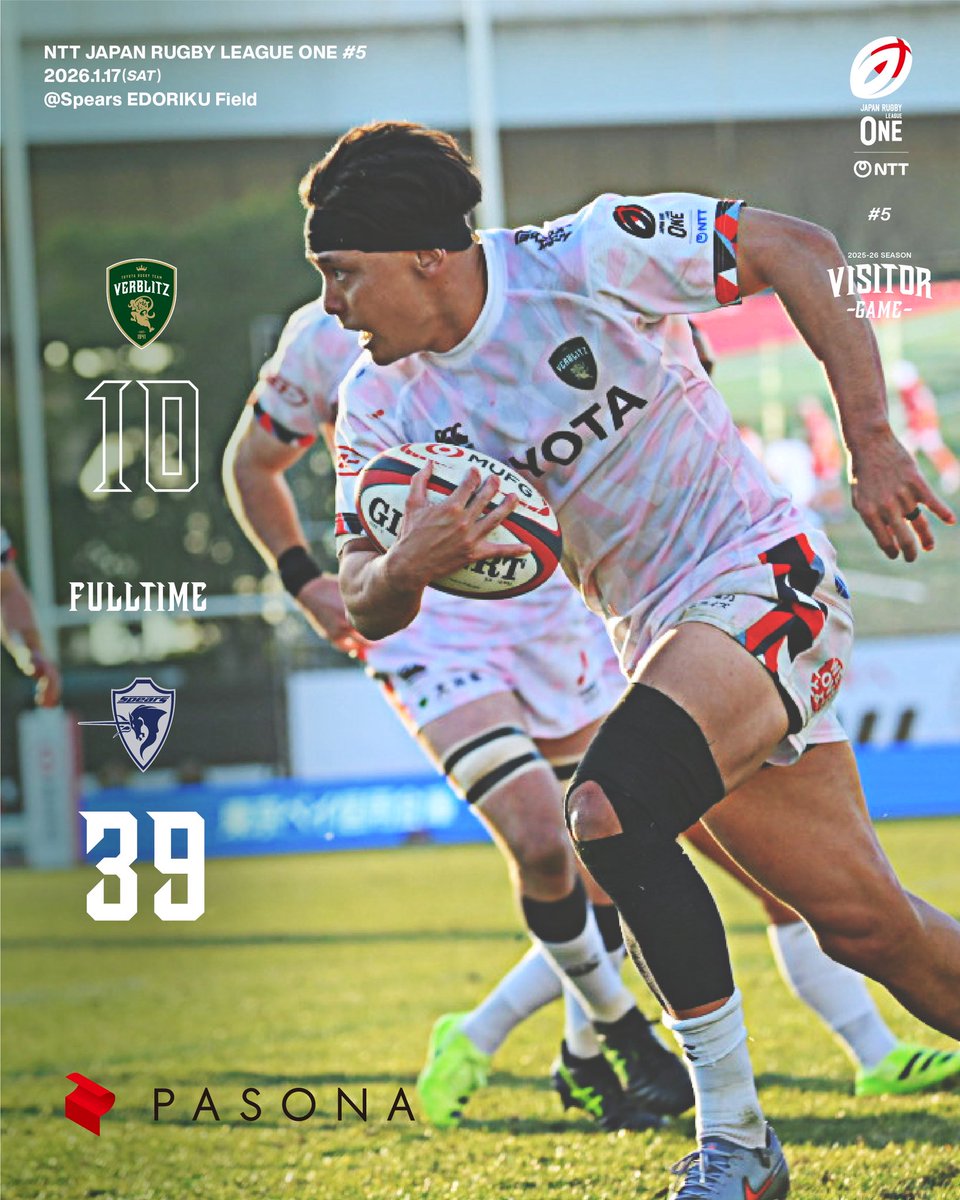 ⏰Full Time LOSE ＼ ⚡️トヨタV 10 - 39 S東京ベイ🦄 🏆NTT JAPAN