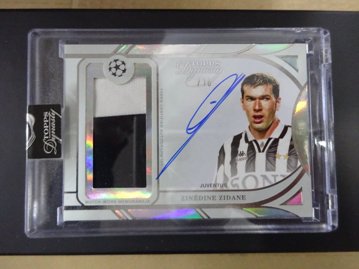 ユベントス ) 2024-25 TOPPS DYNASTY UCC ジネディーヌ・ジダン パッチ