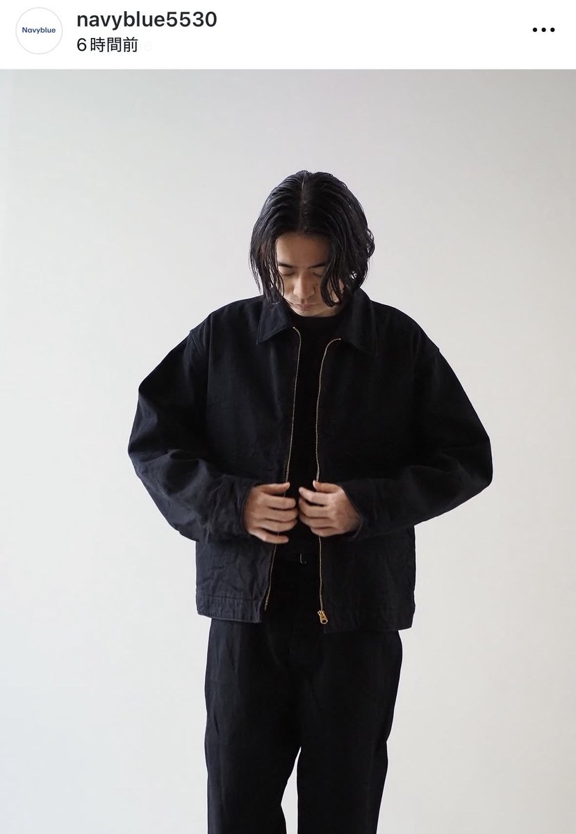 COMOLI ブラックデニムジップショートジャケット いろんなショップの