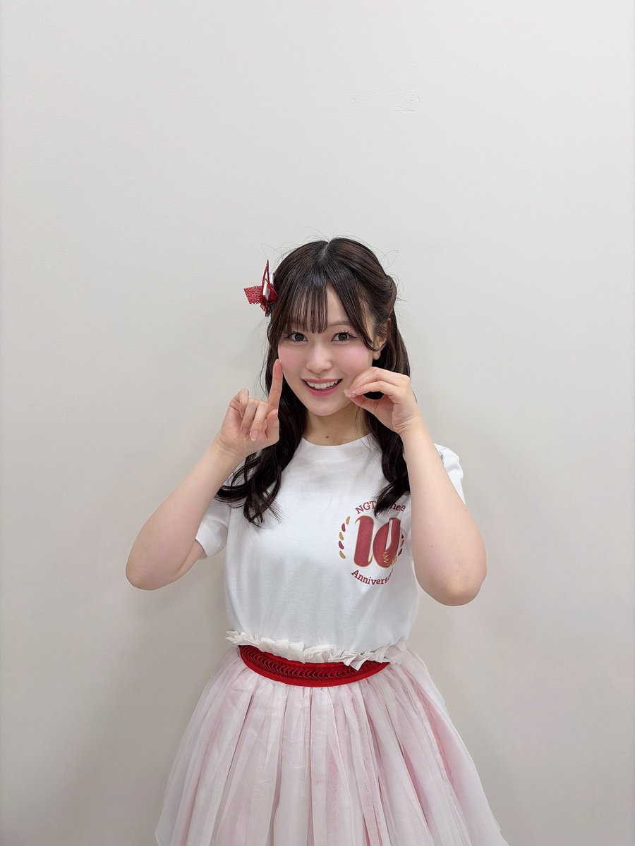 NGT48劇場10周年 記念公演 ありがとうございました😌❤️ なんと！34曲