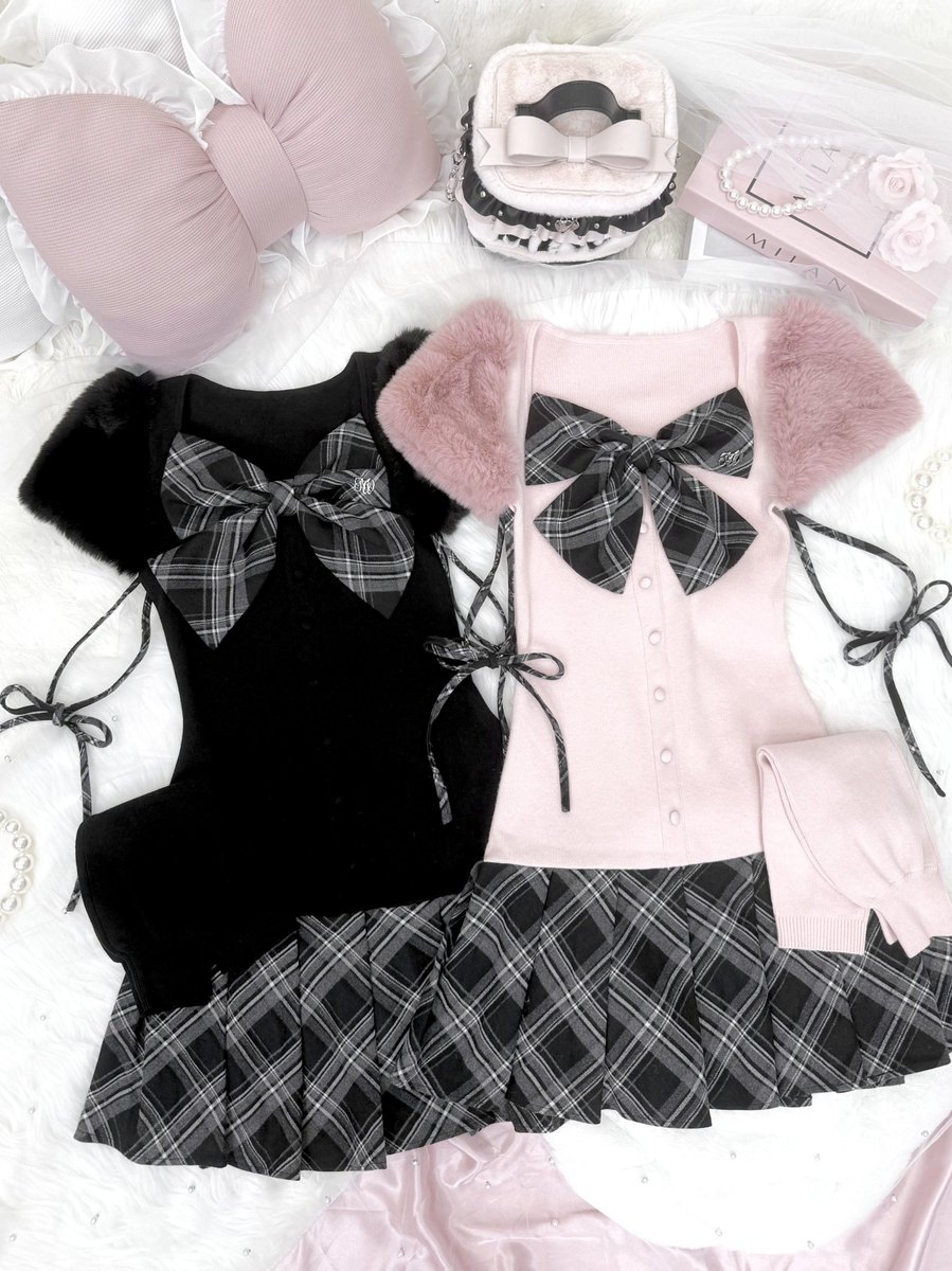 HONEY MEW ハニーミュウ ビッグリボンクロスオフショルワンピ 今