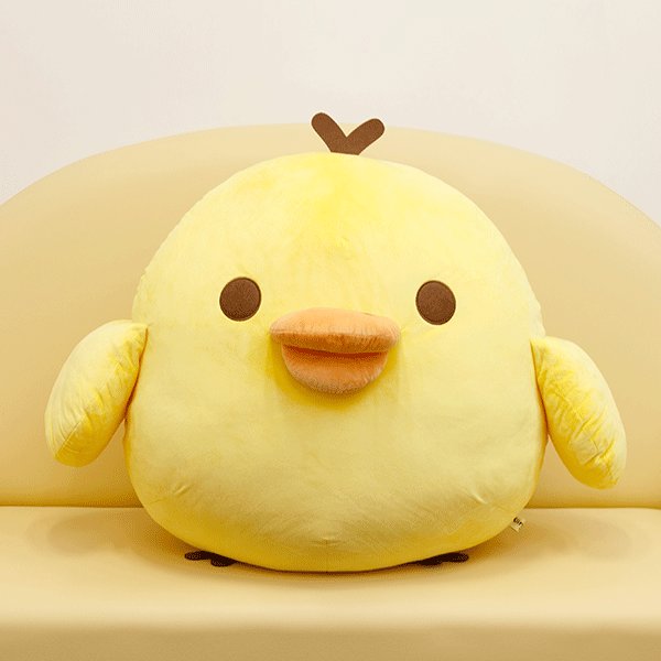 🐥キイロイトリ超特大ぬいぐるみが登場！🐥／ キイロイトリファン待望