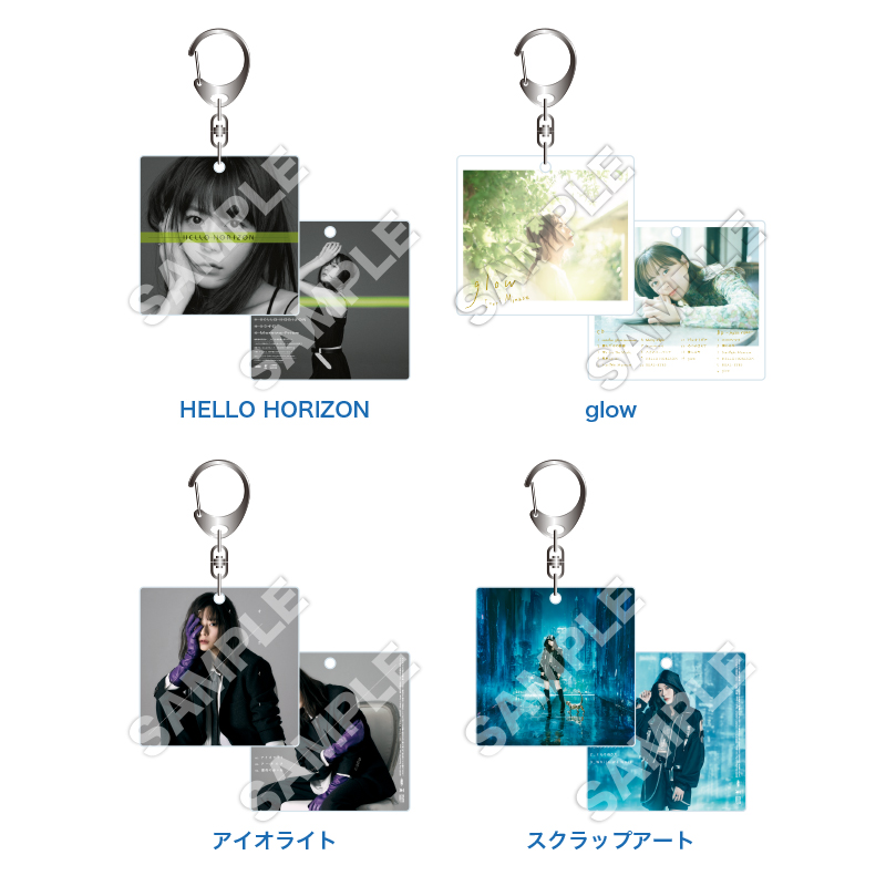 水瀬いのり】キーリングセット 水瀬いのり】キーリングセット 水瀬