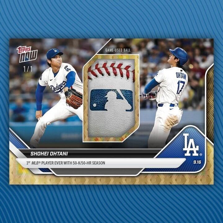 🚨大谷翔平『50-50』🚨 新たな偉業 『50本塁打50奪三振』が𝐌𝐋𝐁