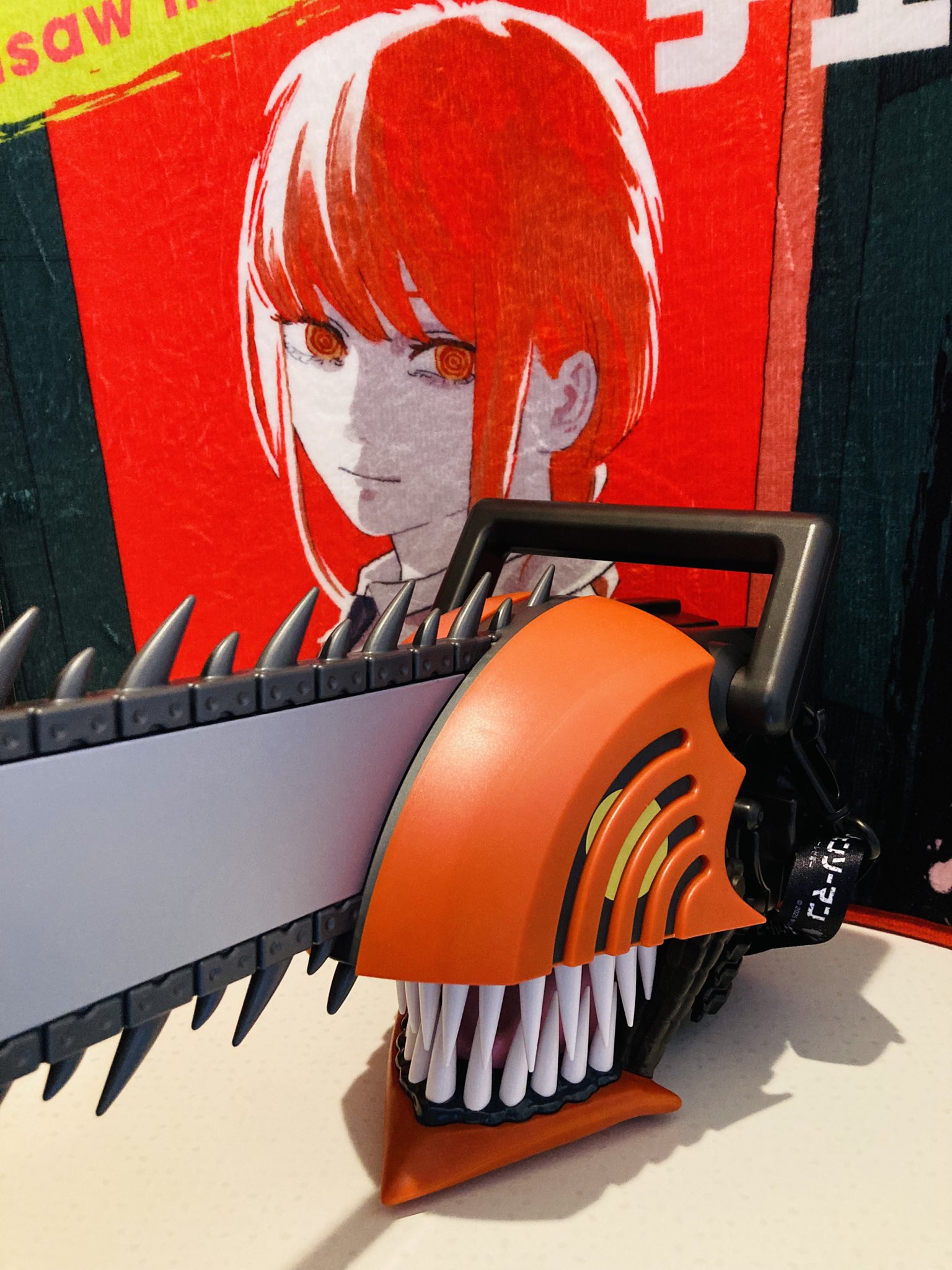 チェンソーマン ヘッド型ポップコーンボックス ポップコーンバケツ