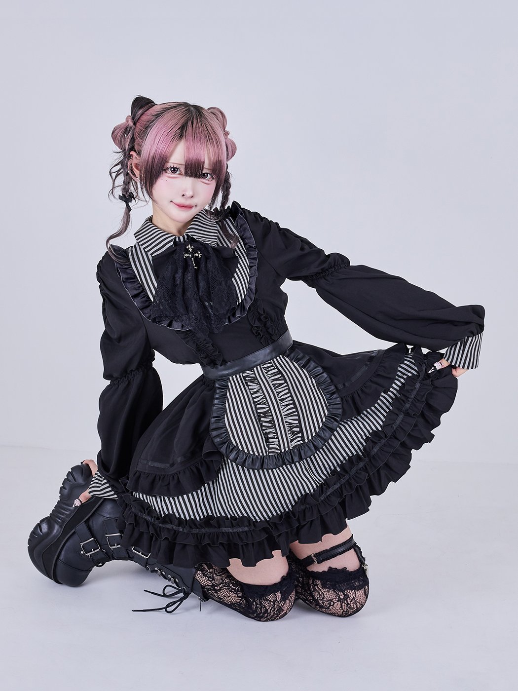 ♡ IMVAL Gothic Maid Dress ♡ IMVAL / Gothic Maid Dress Gothic