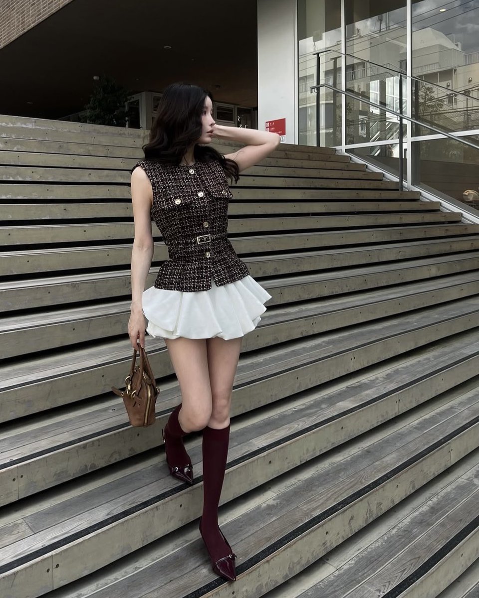 理想のバルーンスカート完成。 ✔︎かぼちゃパンツを仕込んだ立体設計