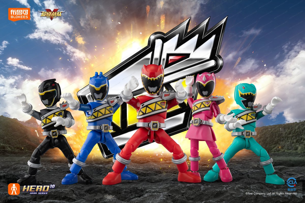 布鲁可 / Blokees Galaxy Version スーパー戦隊シリーズ 第2弾 獣電